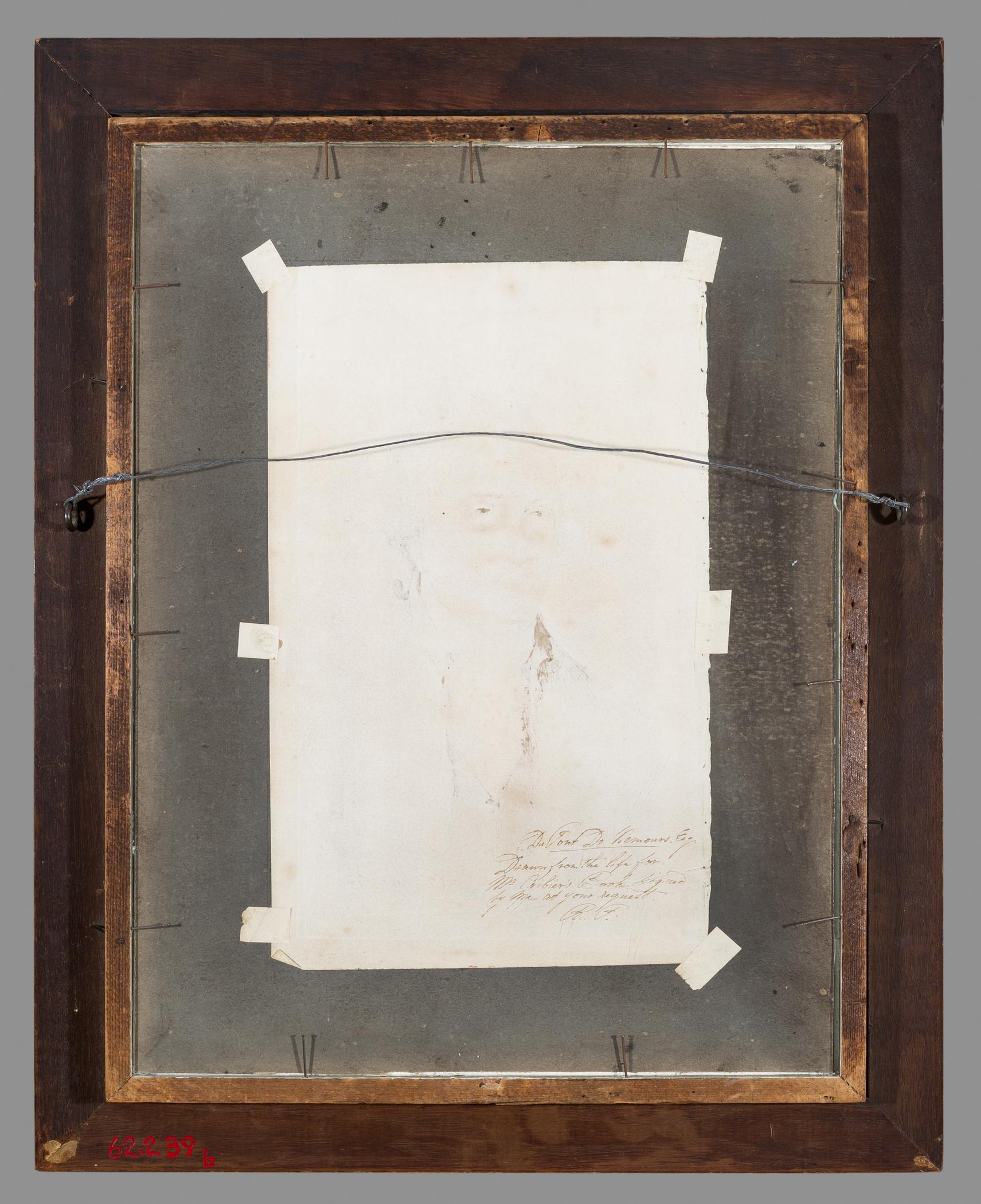 1962.0239 B Frame, reverse