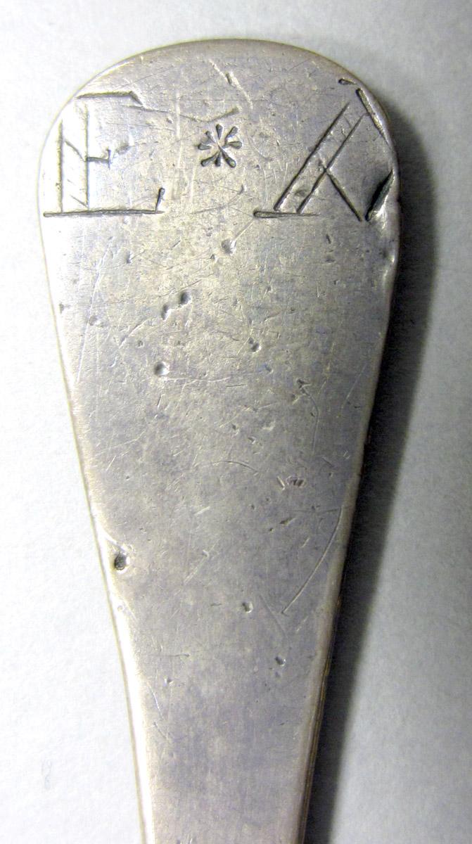 1962.0240.001 Silver Spoon engraving