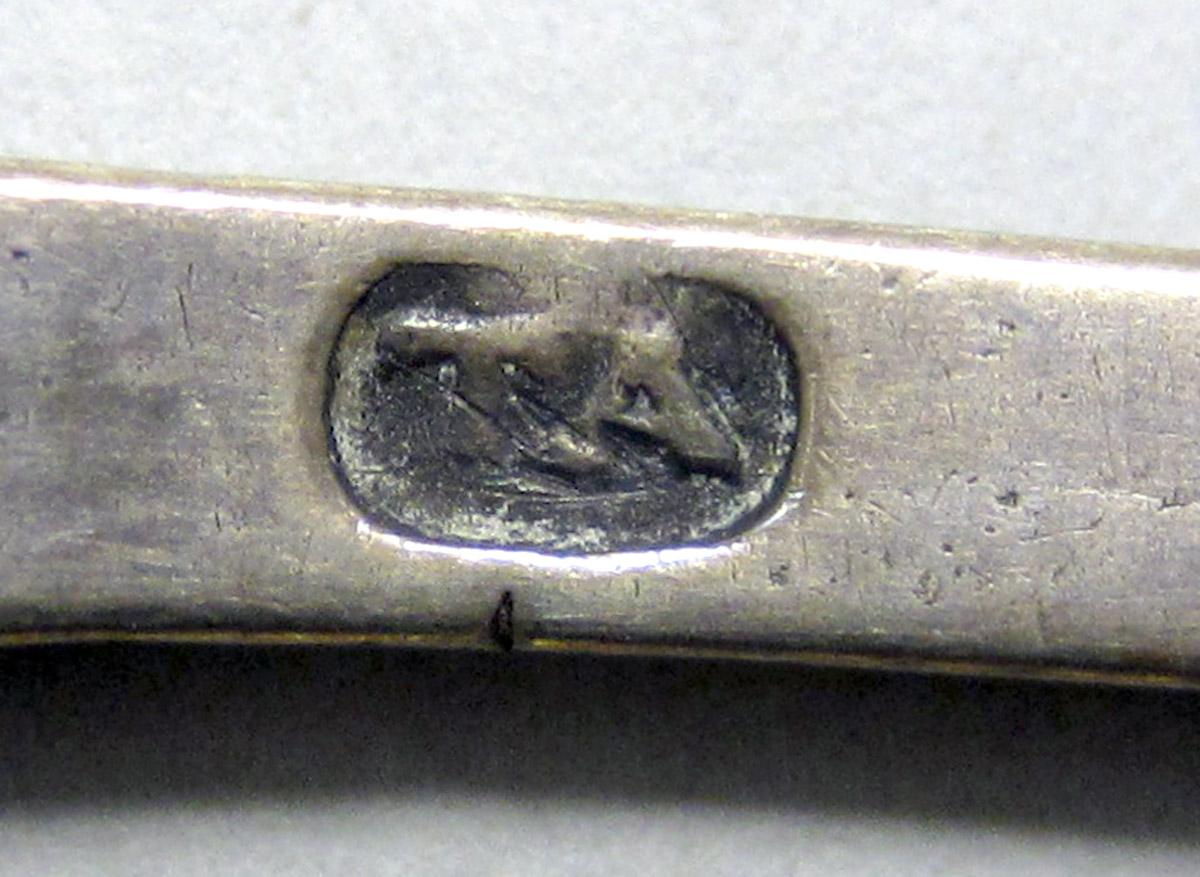 1962.0240.001 Silver Spoon mark