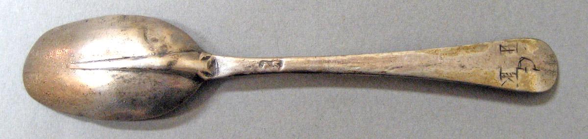 1962.0240.003 Silver Spoon underside
