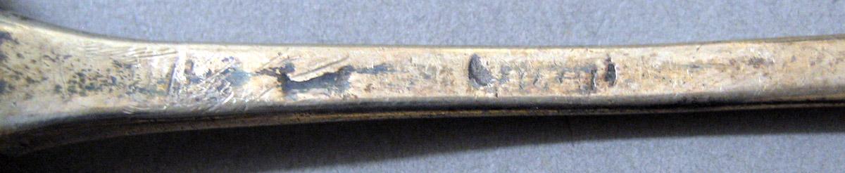 1962.0240.006 Silver Spoon mark
