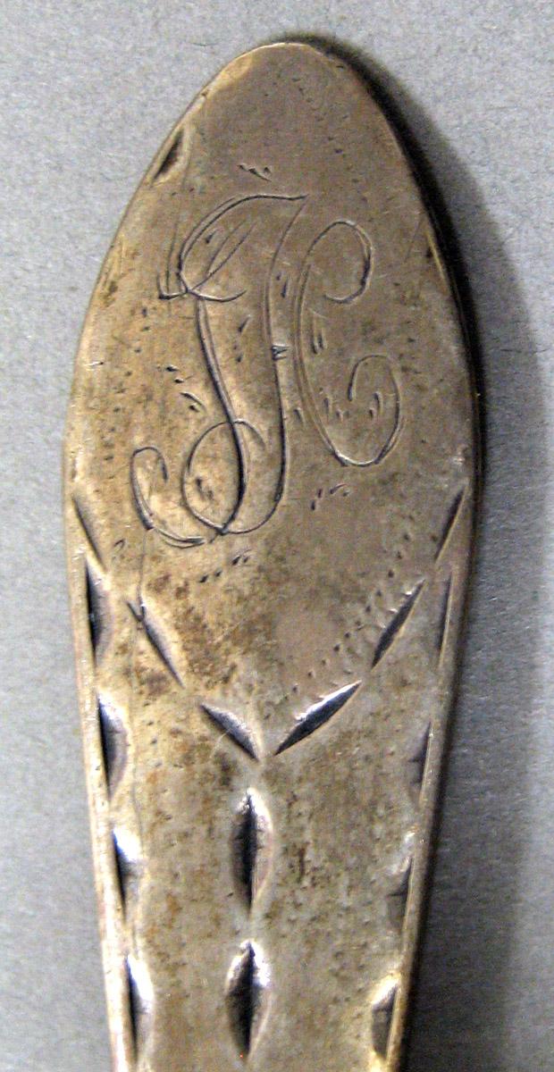 1962.0240.009 Silver Spoon engraving