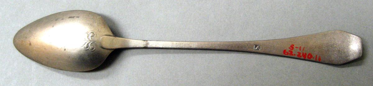 1962.0240.011 Silver Spoon underside