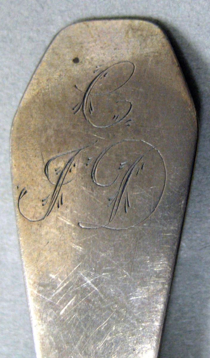 1962.0240.011 Silver Spoon engraving