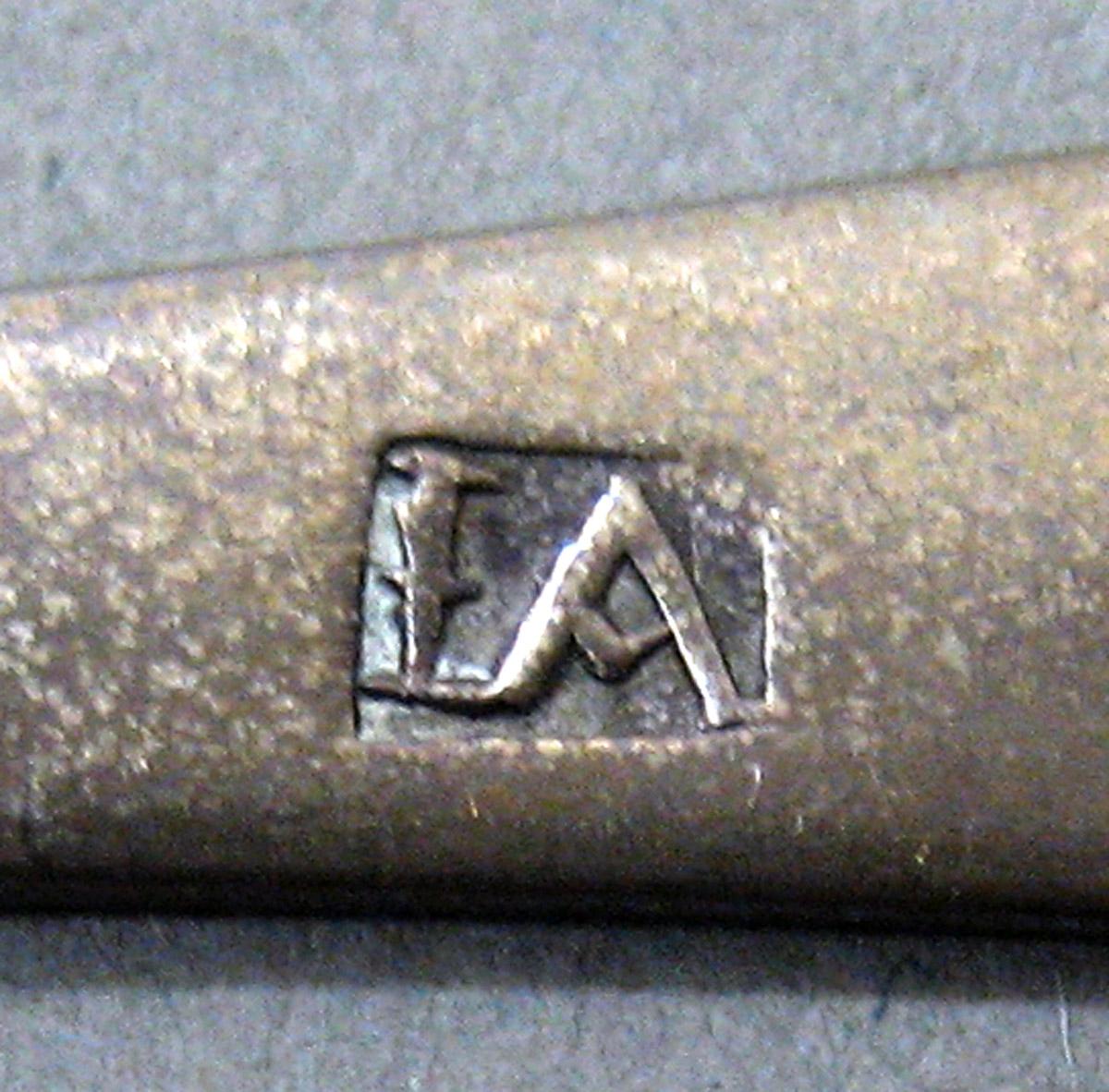 1962.0240.011 Silver Spoon mark