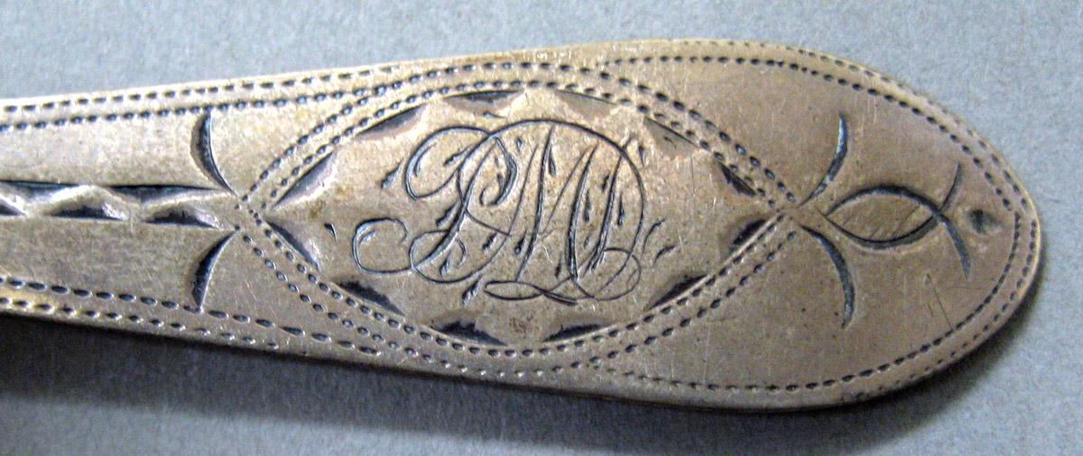 1962.0240.024 Silver Spoon engraving