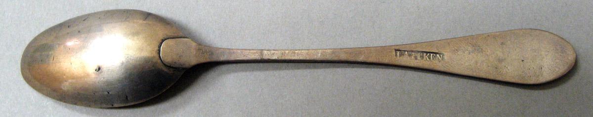1962.0240.025 Silver Spoon underside