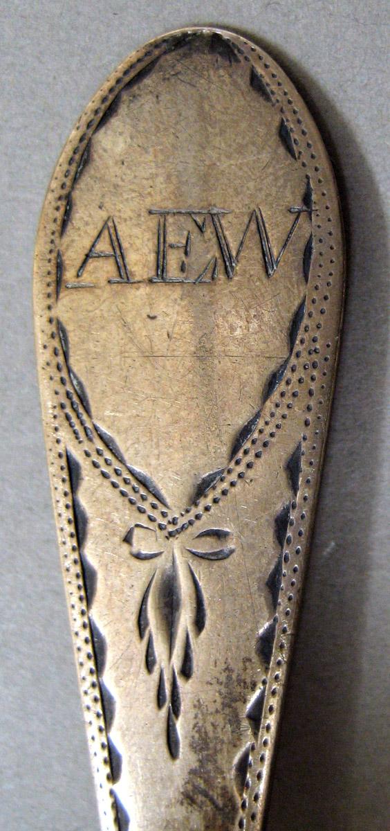 1962.0240.025 Silver Spoon engraving