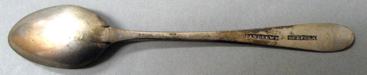 1962.0240.026 Silver Spoon underside