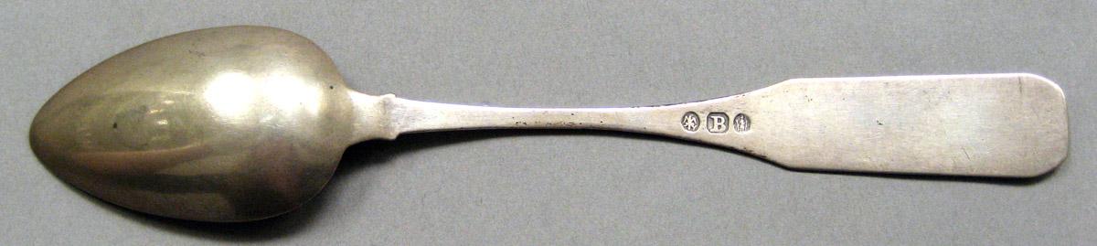 1962.0240.031 Silver Spoon underside