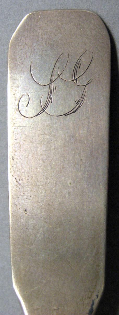1962.0240.031 Silver Spoon engraving
