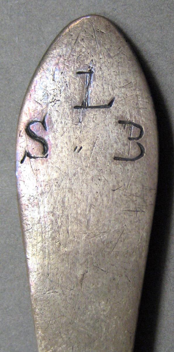 1962.0240.035 Silver Spoon engraving