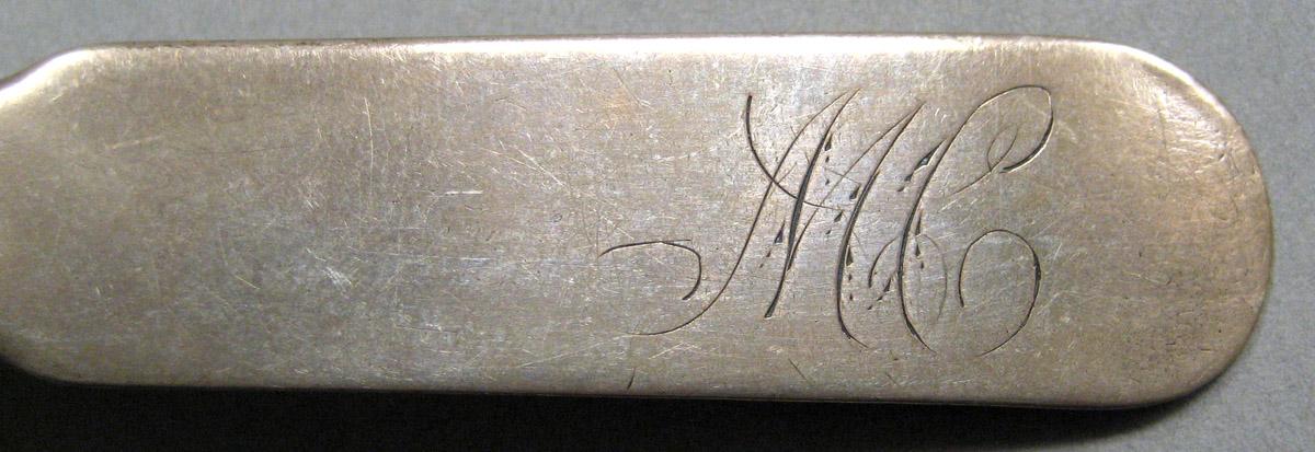 1962.0240.036 Silver Spoon engraving
