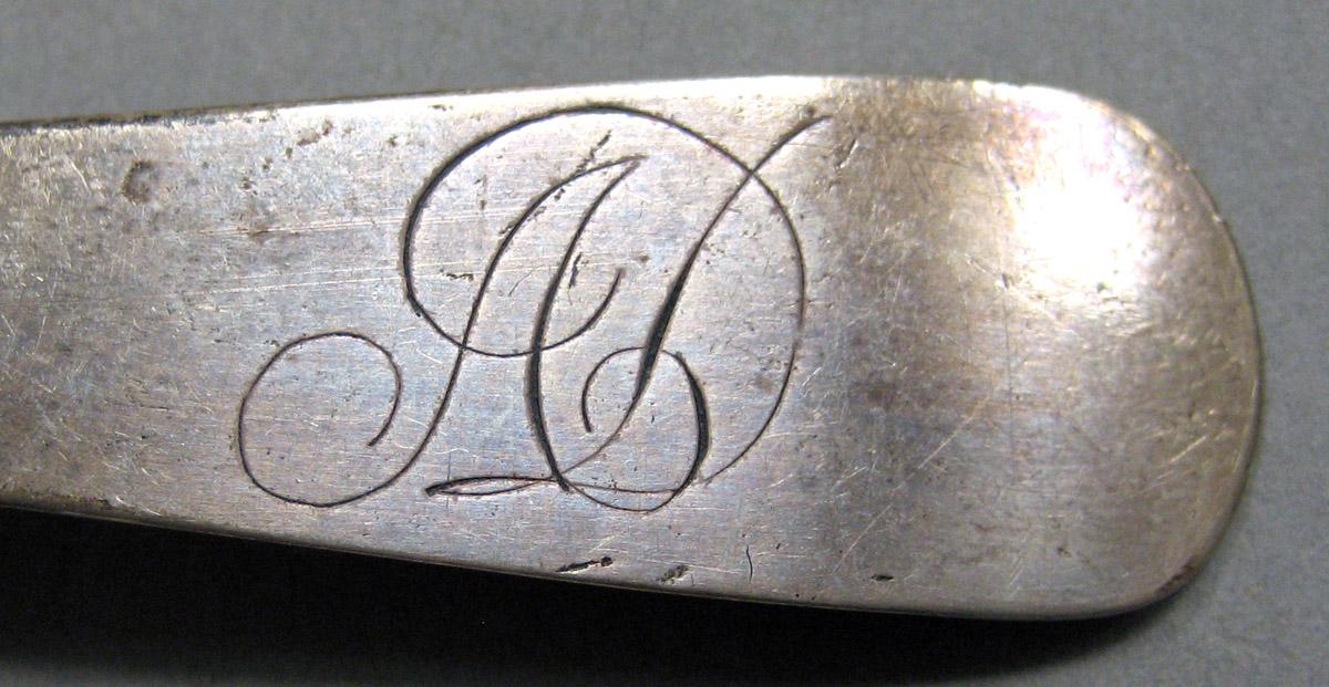1962.0240.037 Silver Spoon engraving