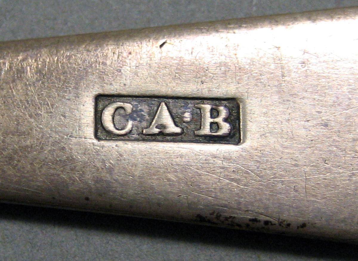 1962.0240.038 Silver Spoon mark