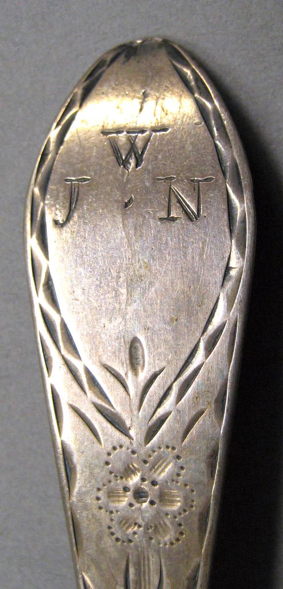 1962.0240.039 Silver Spoon engraving