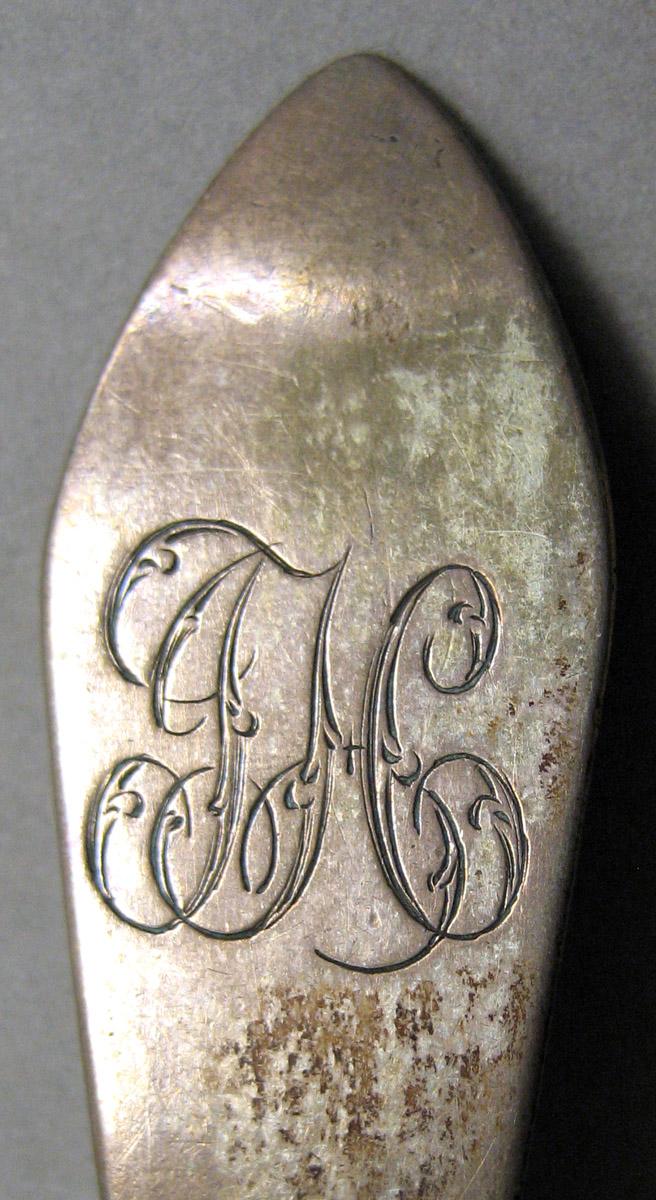 1962.0240.040 Silver Spoon engraving