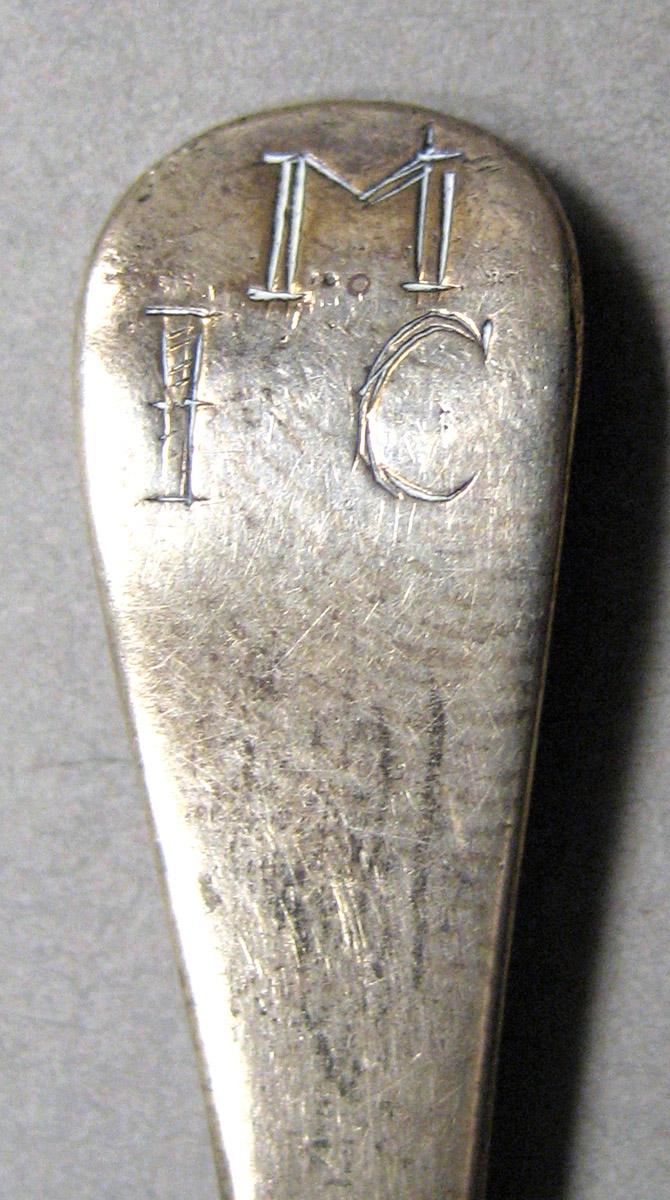 1962.0240.042 Silver Spoon engraving