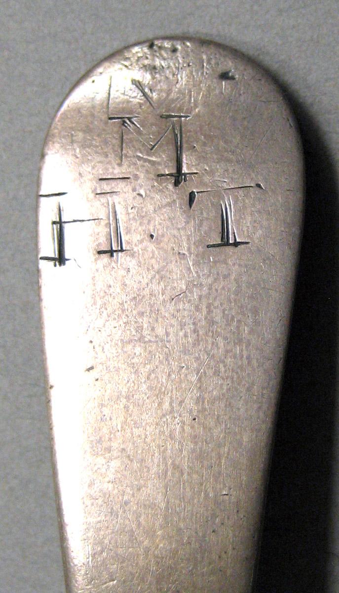 1962.0240.044 Silver Spoon engraving