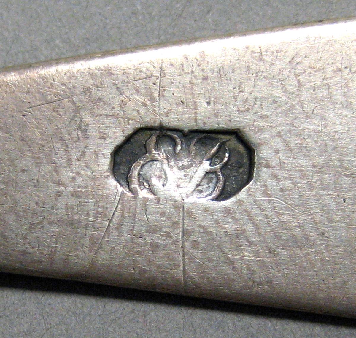 1962.0240.046 Silver Spoon mark
