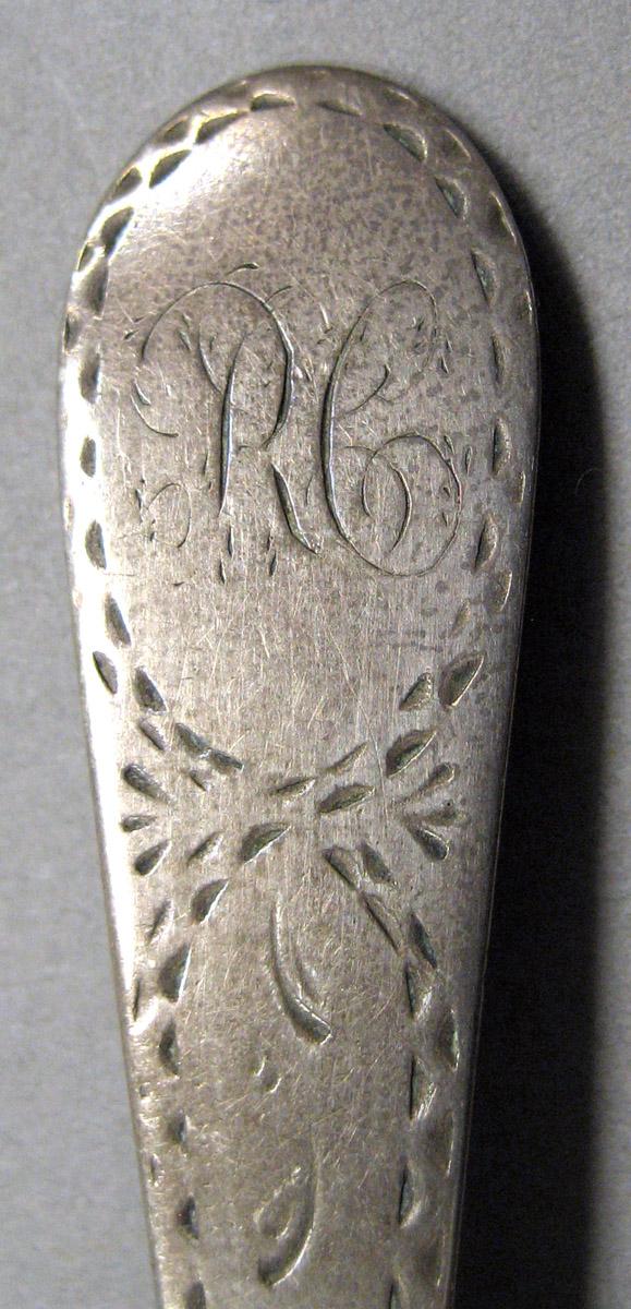 1962.0240.048 Silver Spoon engraving