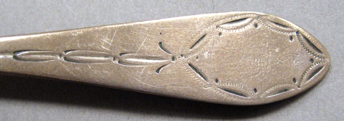 1962.0240.050 Silver Spoon engraving