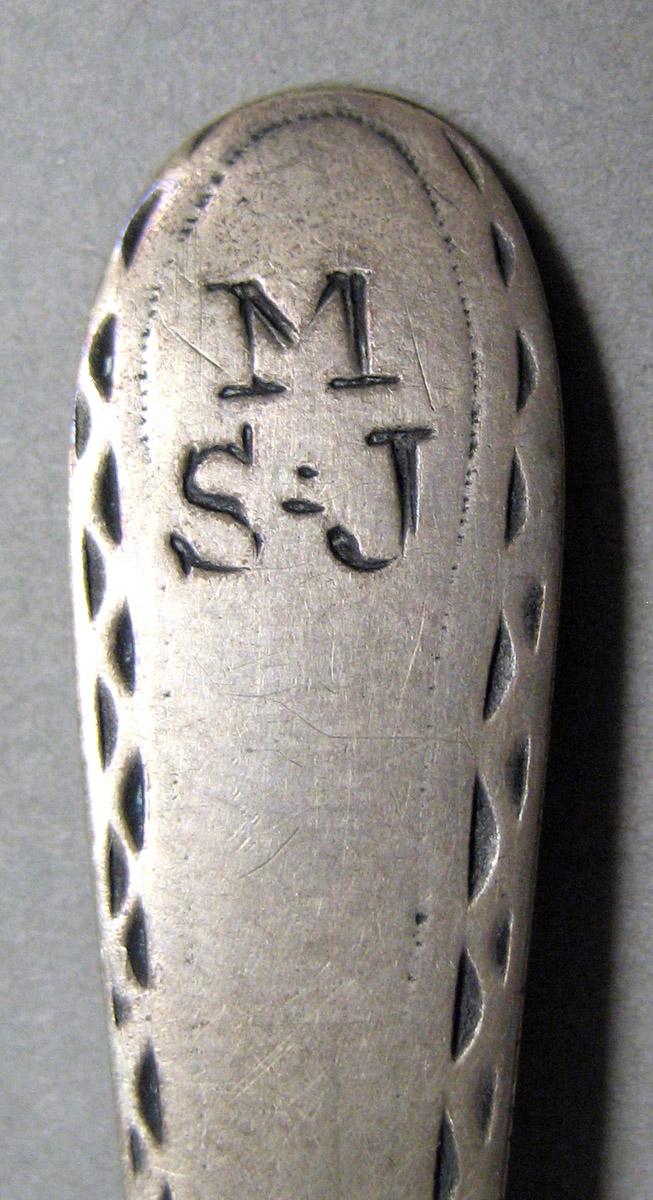 1962.0240.051 Silver Spoon engraving