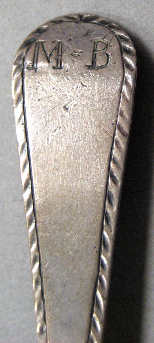 1962.0240.052 Silver Spoon engraving