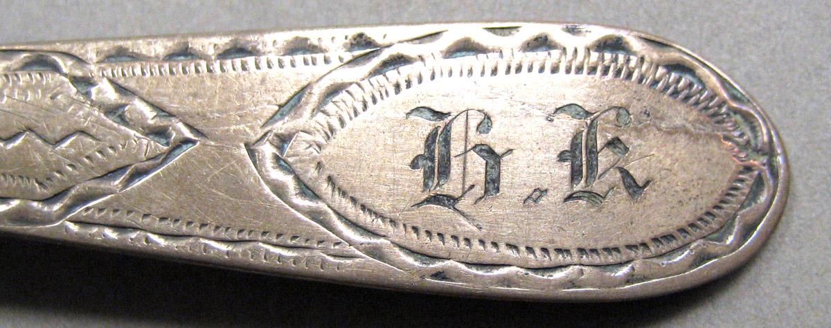 1962.0240.053 Silver Spoon engraving
