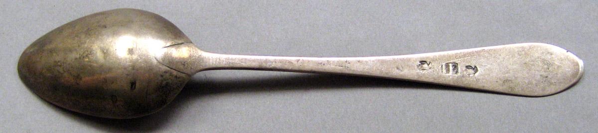 1962.0240.056 Silver Spoon underside