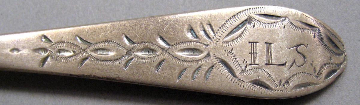 1962.0240.056 Silver Spoon engraving