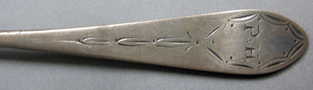 1962.0240.060 teaspoon engraving