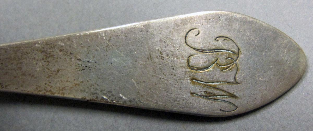 1962.0240.061 teaspoon engraving