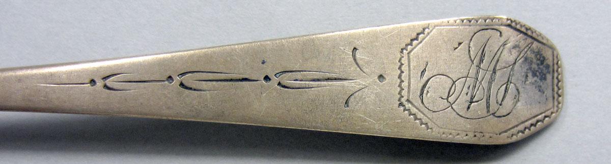1962.0240.077 Silver Spoon engraving