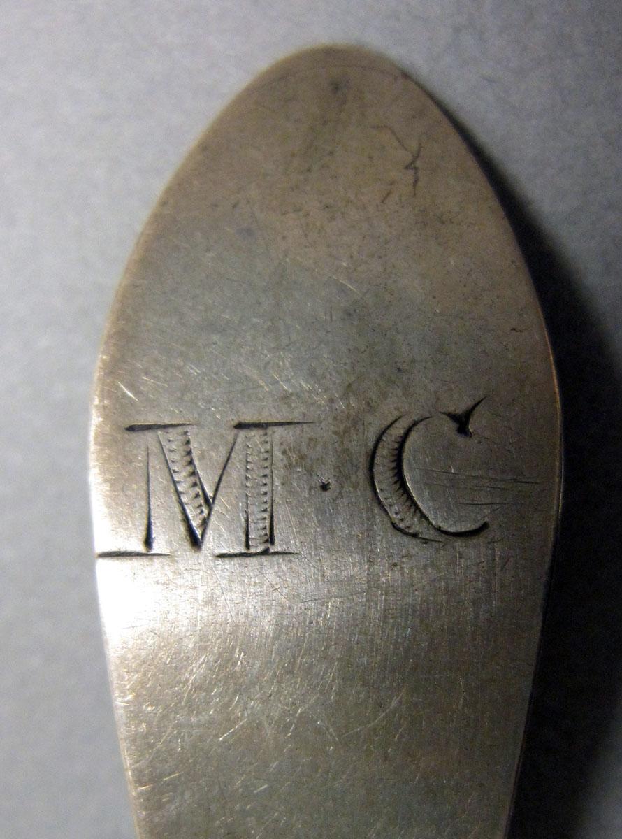 1962.0240.078 teaspoon engraving