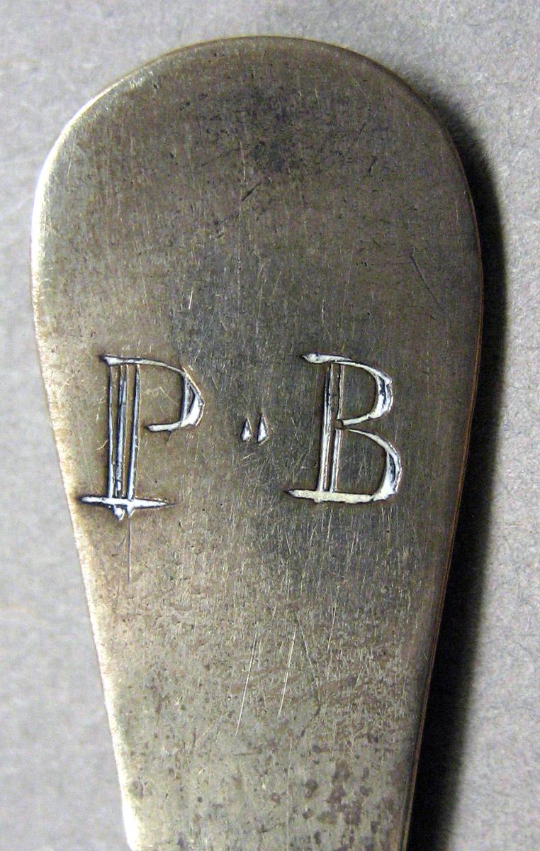 1962.0240.085 Silver Spoon engraving