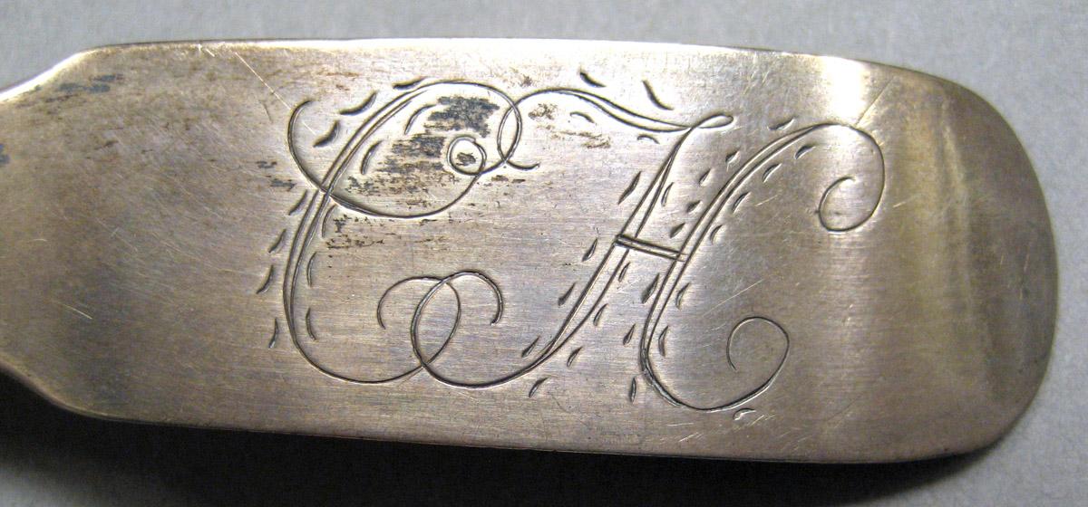 1962.0240.093 Silver Spoon engraving