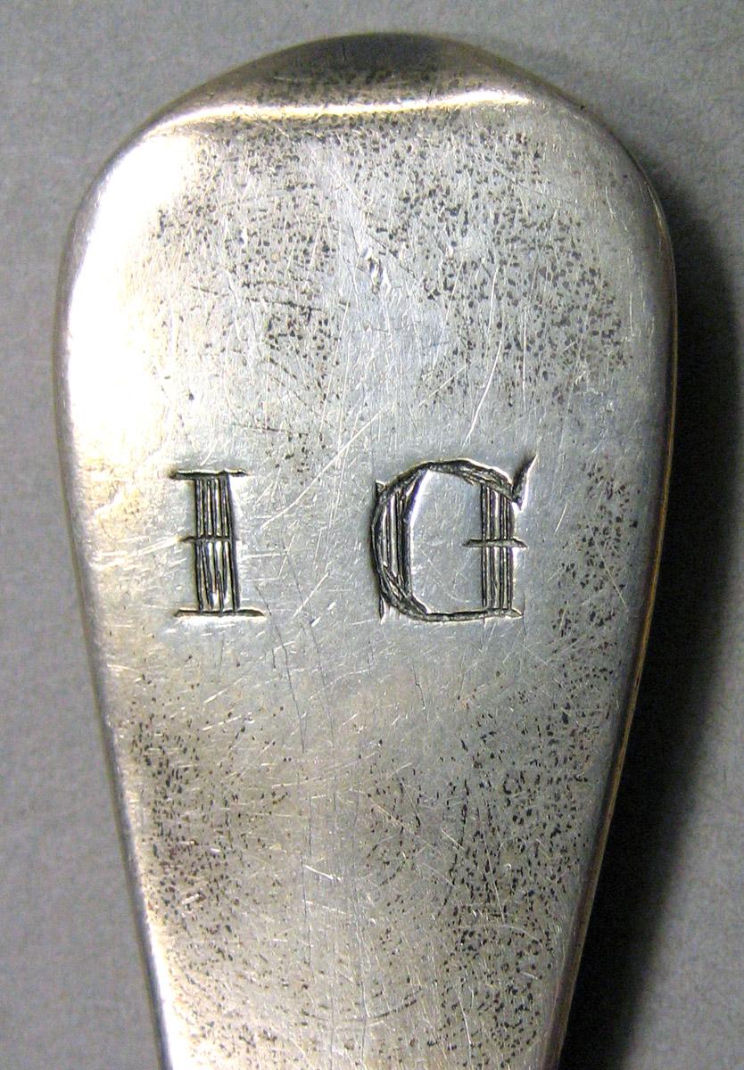 1962.0240.1001 Silver Spoon engraving