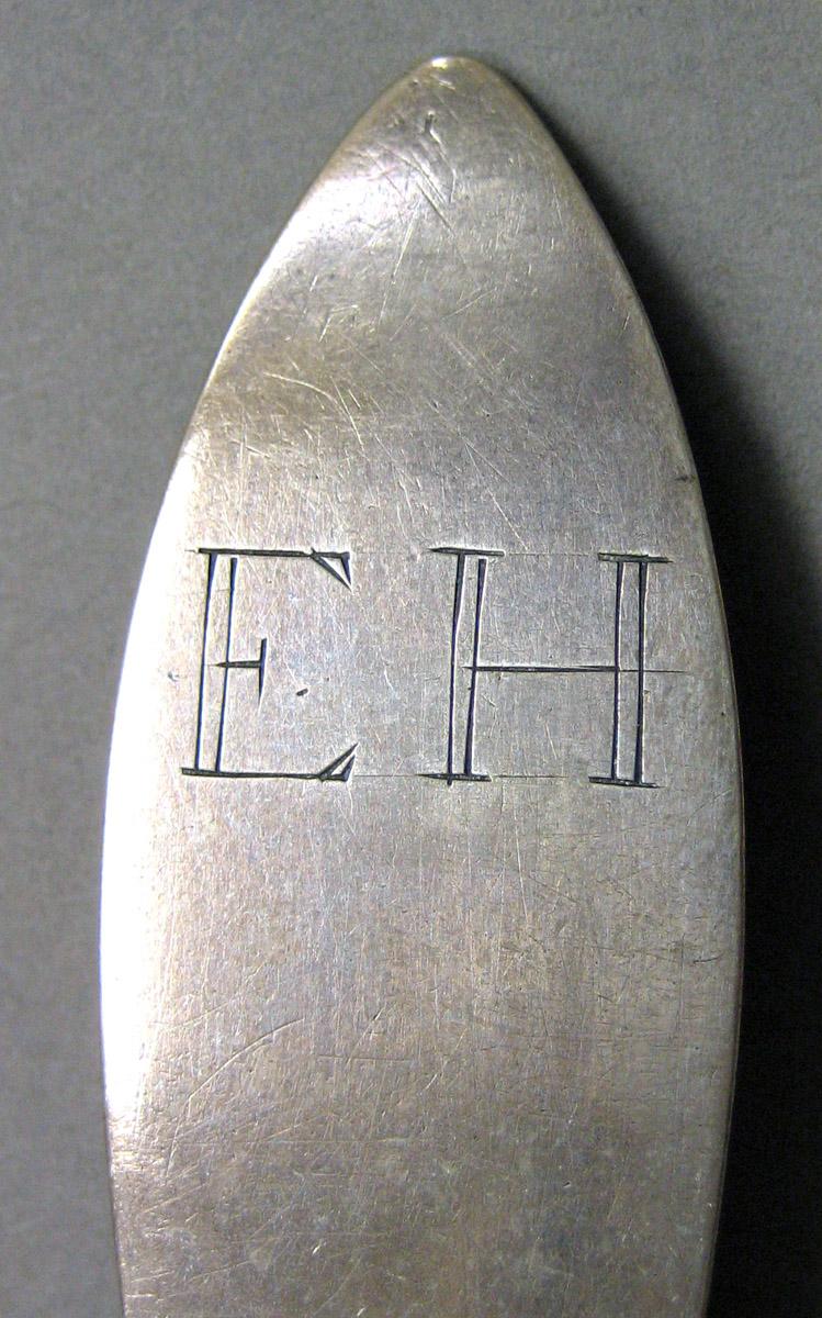 1962.0240.1003 Silver Spoon engraving