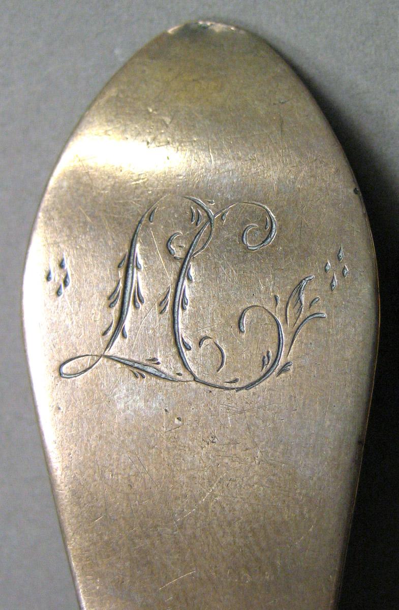 1962.0240.1004 Silver Spoon engraving