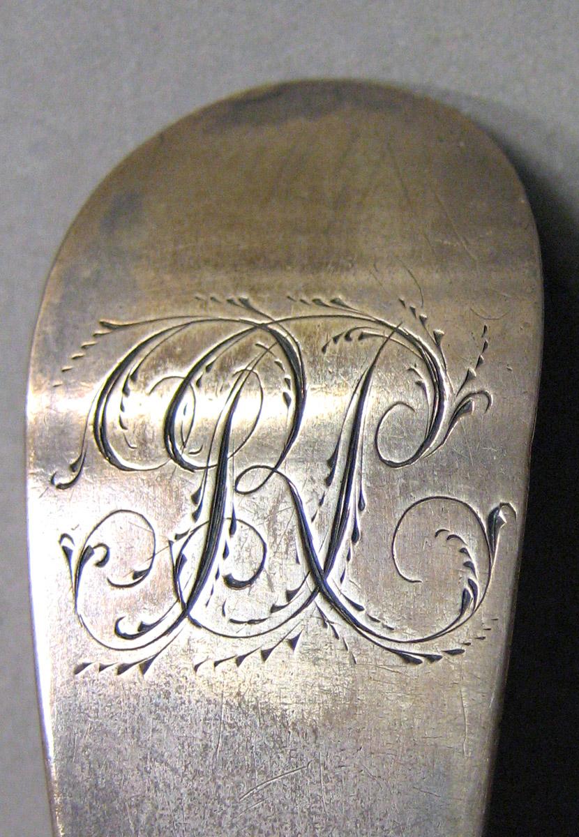 1962.0240.1007 Silver Spoon engraving