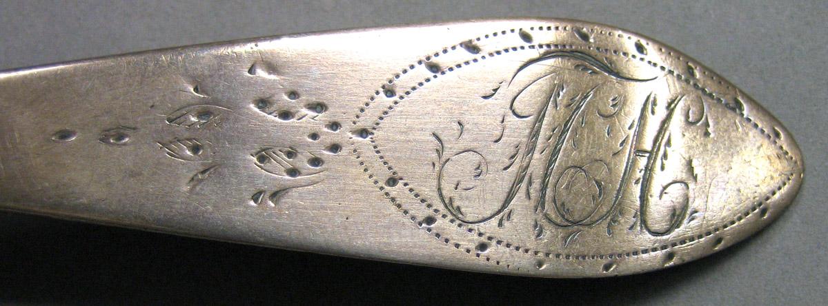 1962.0240.1008 Silver Spoon engraving