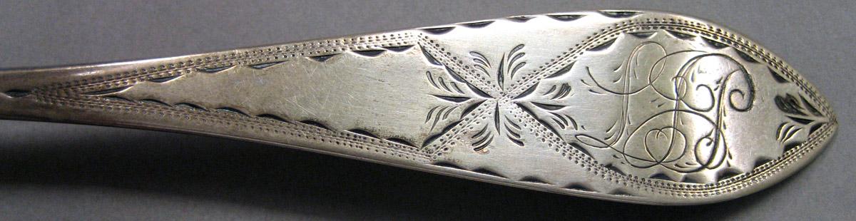1962.0240.1009 Silver Spoon engraving