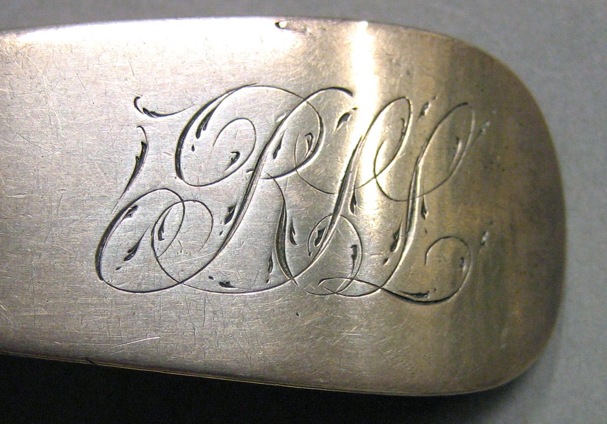 1962.0240.1013 Silver Spoon engraving
