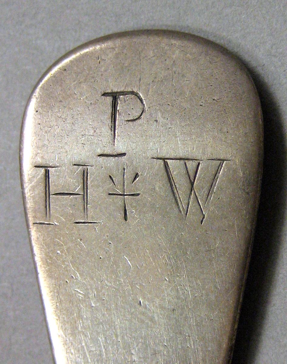 1962.0240.1014 Silver Spoon engraving underside