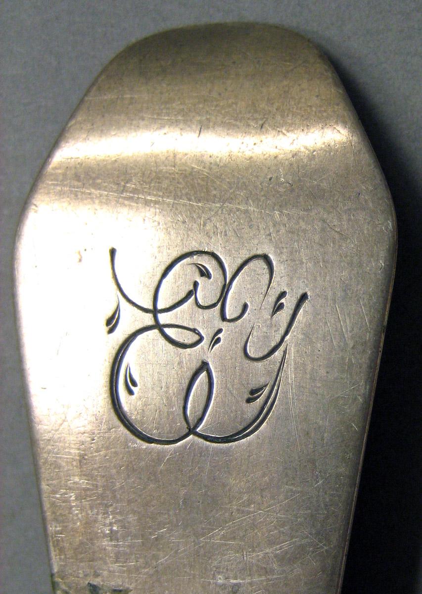 1962.0240.1016 Silver Spoon engraving