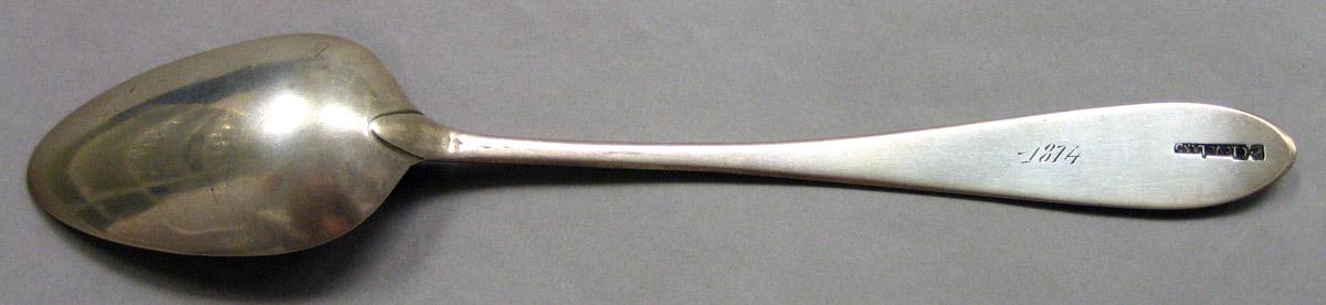 1962.0240.1021 Silver Spoon underside