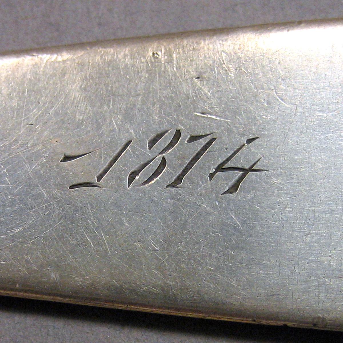 1962.0240.1021 Silver Spoon engraving underside