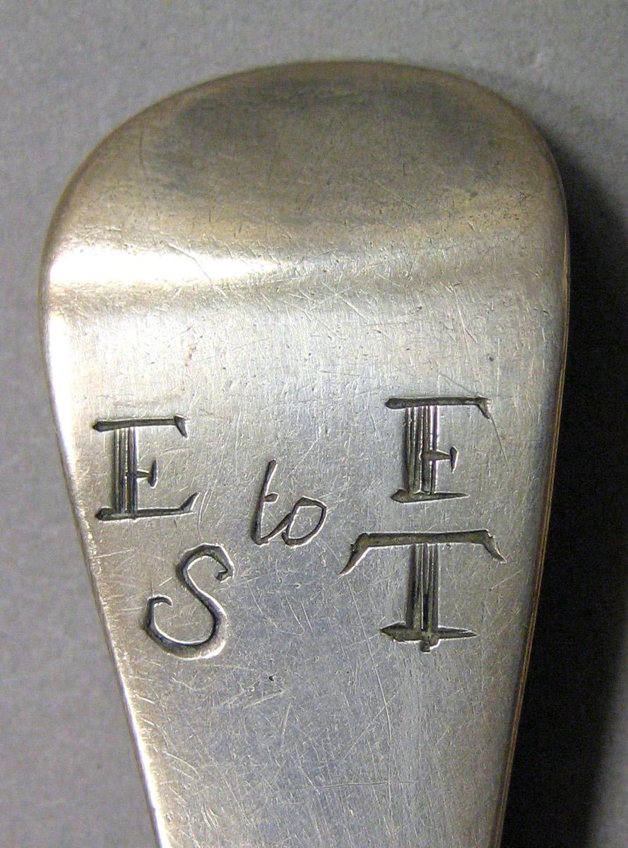 1962.0240.1022 Silver Spoon engraving