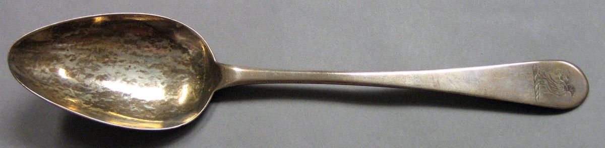 1962.0240.1025 Silver Spoon upper surface